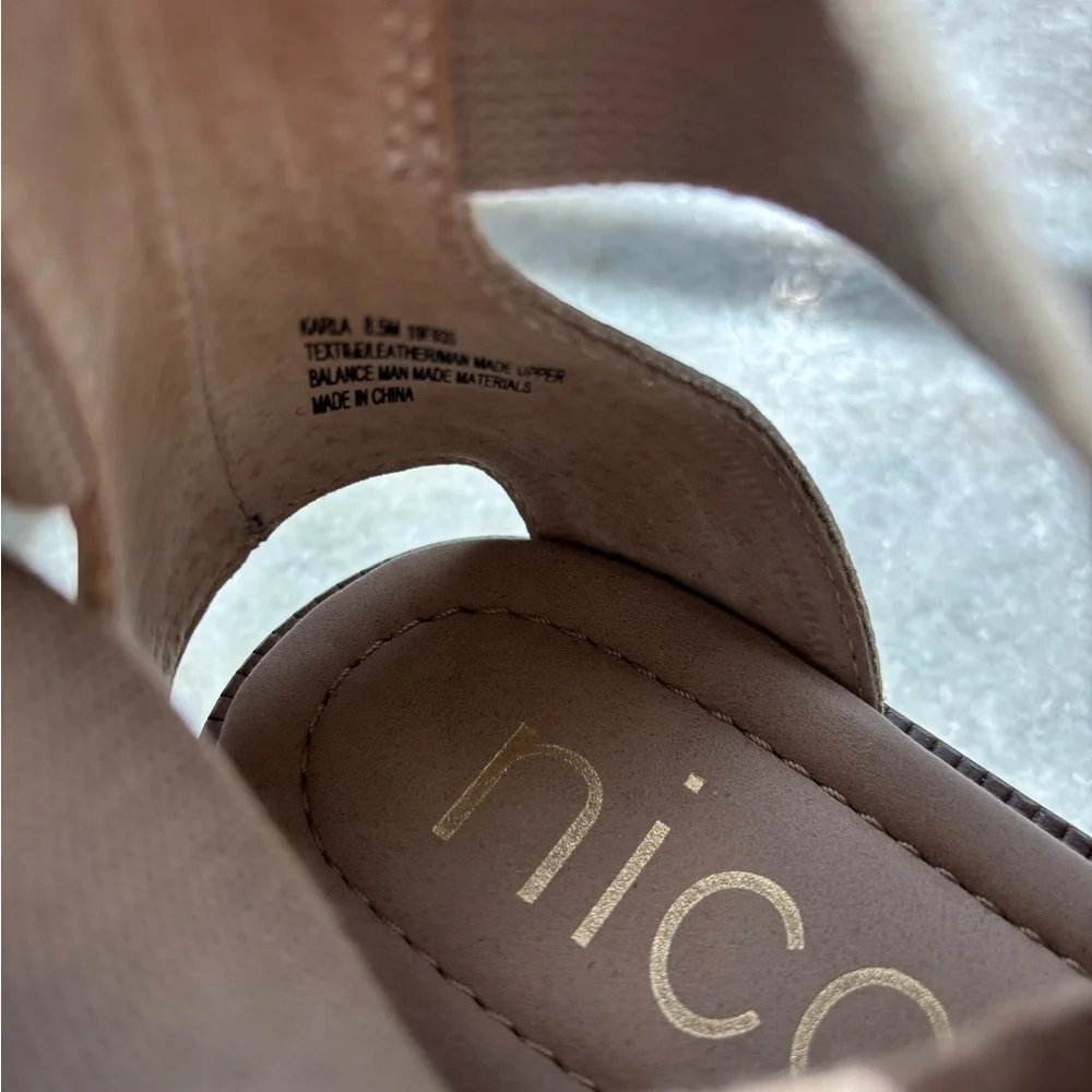 Nicole Karla Sandal NWOT - Picture 2 of 3